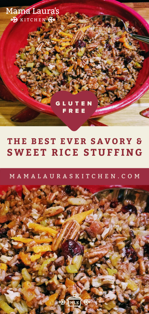 The Best Ever Savory and Sweet Rice Stuffing