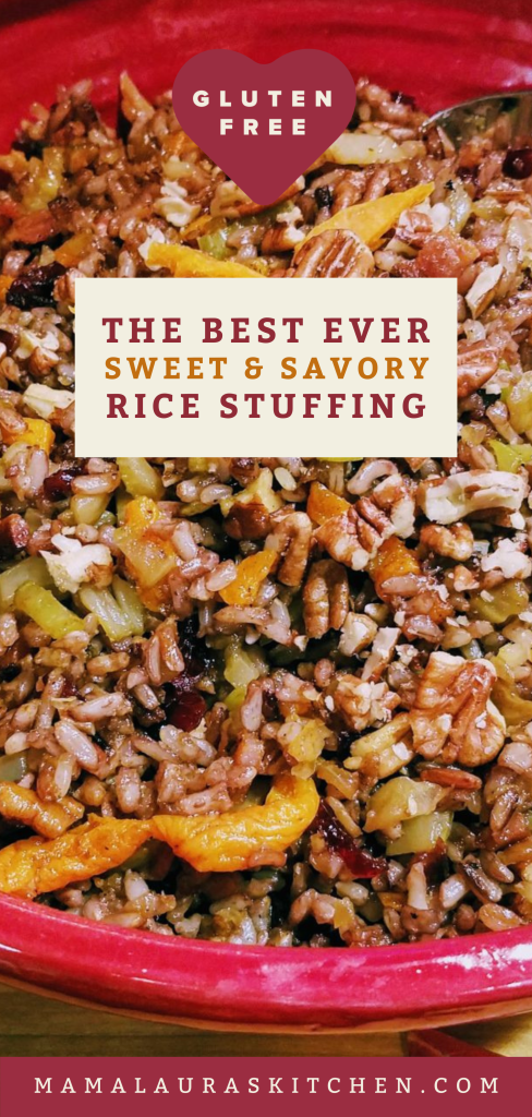 The Best Ever Savory and Sweet Rice Stuffing