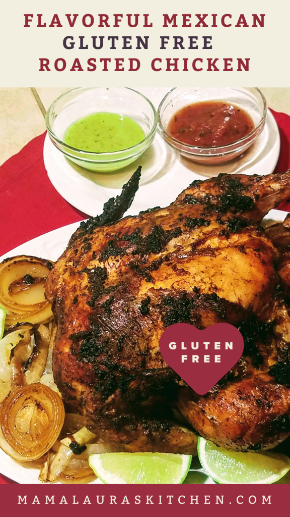 Flavorful Mexican Style Roasted Chicken (Gluten Free) | Mama Laura's Kitchen