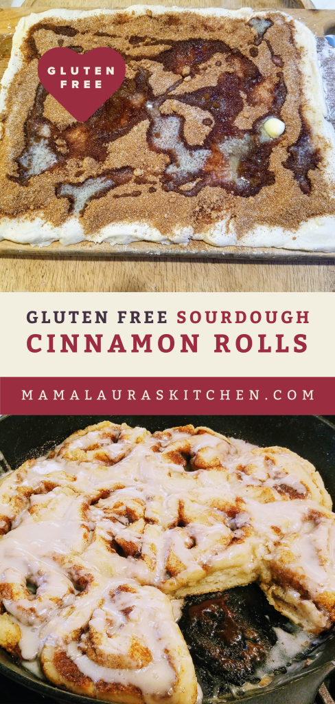 Gluten Free Sourdough Cinnamon Rolls | Mama Laura's Kitchen