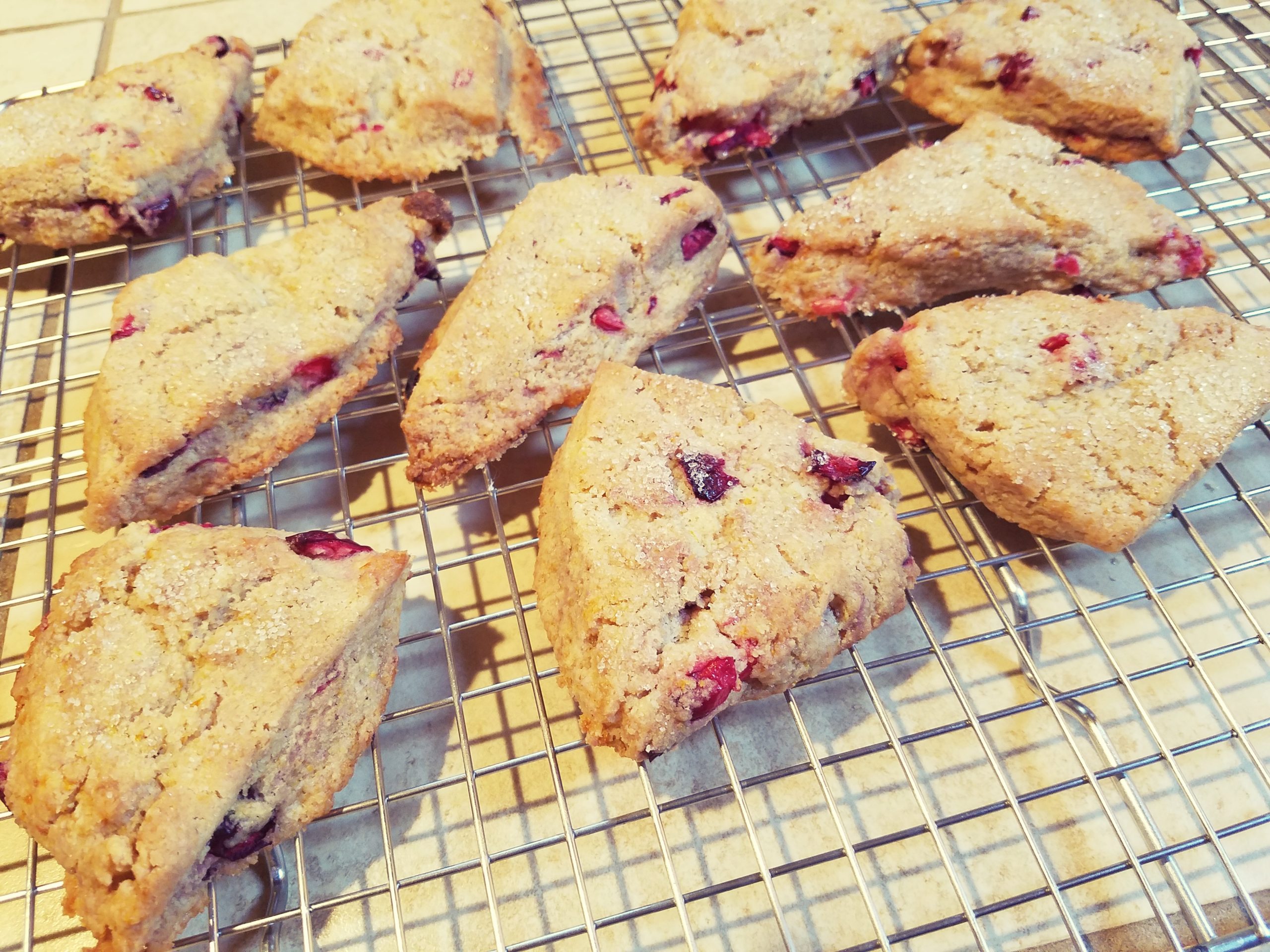 Cranberry-Orange Scone Mix and Mini Scone Pan Set