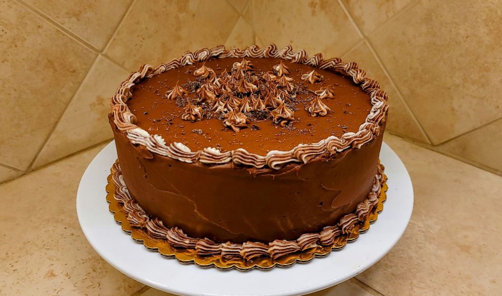Gluten Free CHOC-CHOC Cake (Chocolate Cake with Chocolate Frosting) | Mama Laura's Kitchen