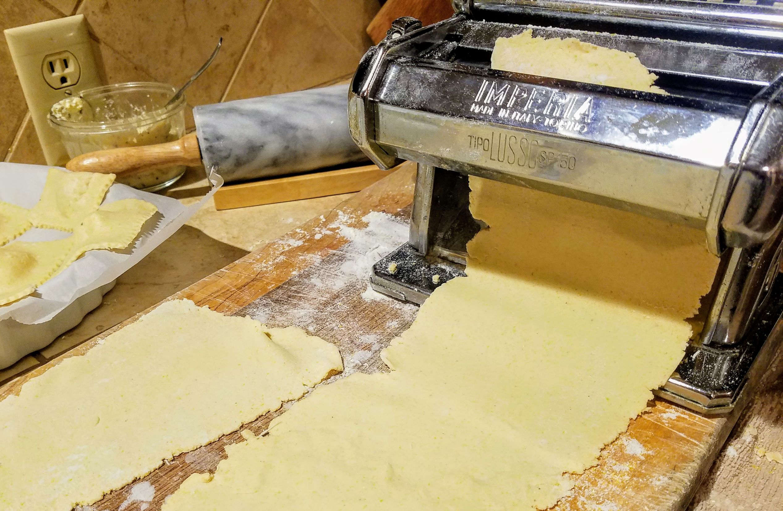 Sourdough Pasta (with a Pasta Machine)