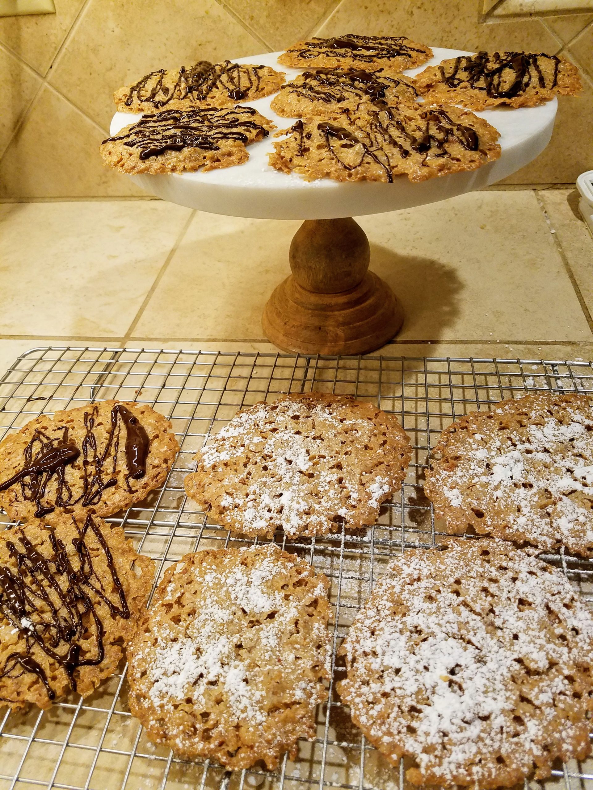 Almond Lace Cookies Recipe