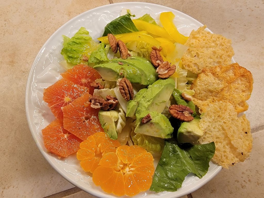 Citrus and Fennel Salad with Parmesan Crisps (Gluten Free) | Mama Laura's Kitchen