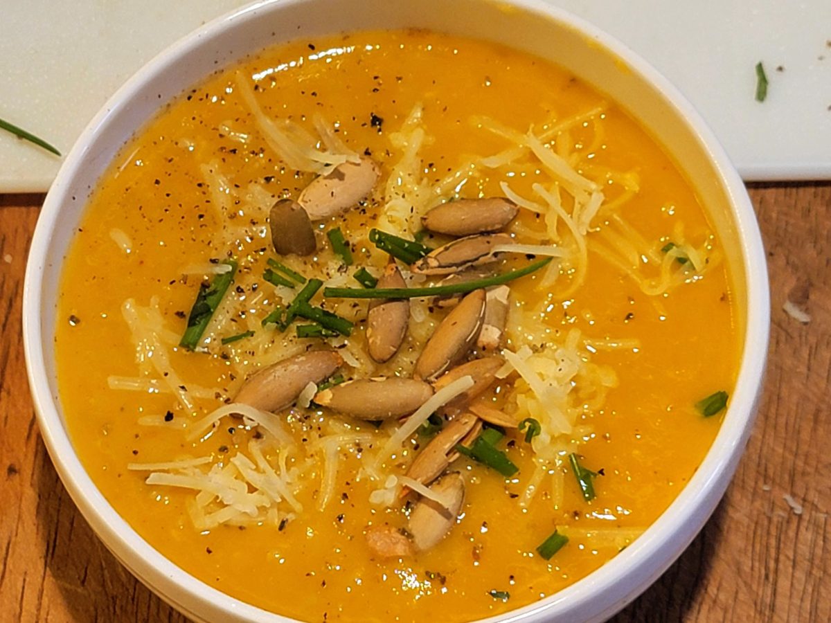 Roasted Butternut Squash And Apple Bisque With Dubliner (Gluten Free ...