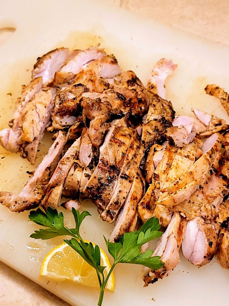 Marinated and Grilled Greek Chicken (Gluten Free) | Mama Laura's Kitchen