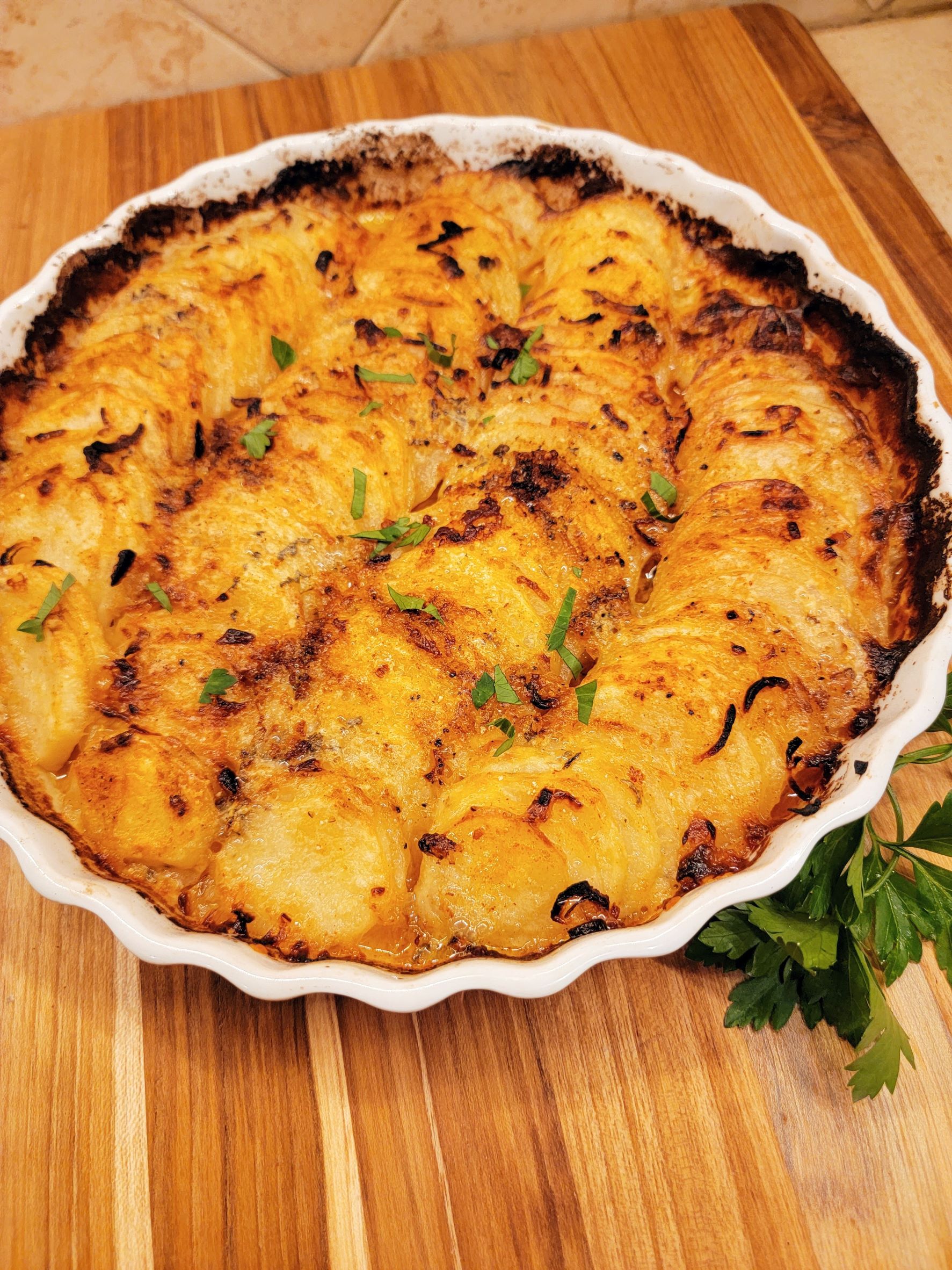 Cheesy Gluten-Free Scalloped Potatoes (Au Gratin)