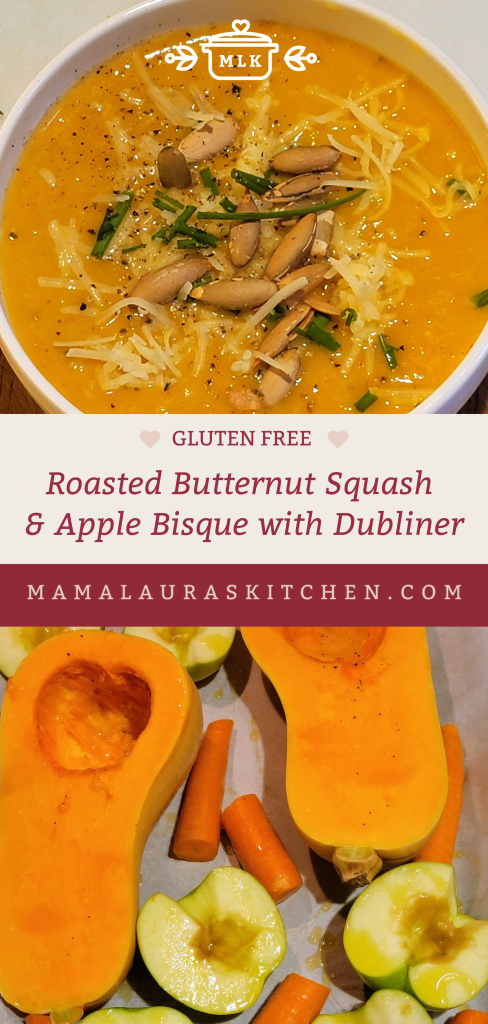Butternut Squash and Apple Bisque | Mama Laura's Kitchen