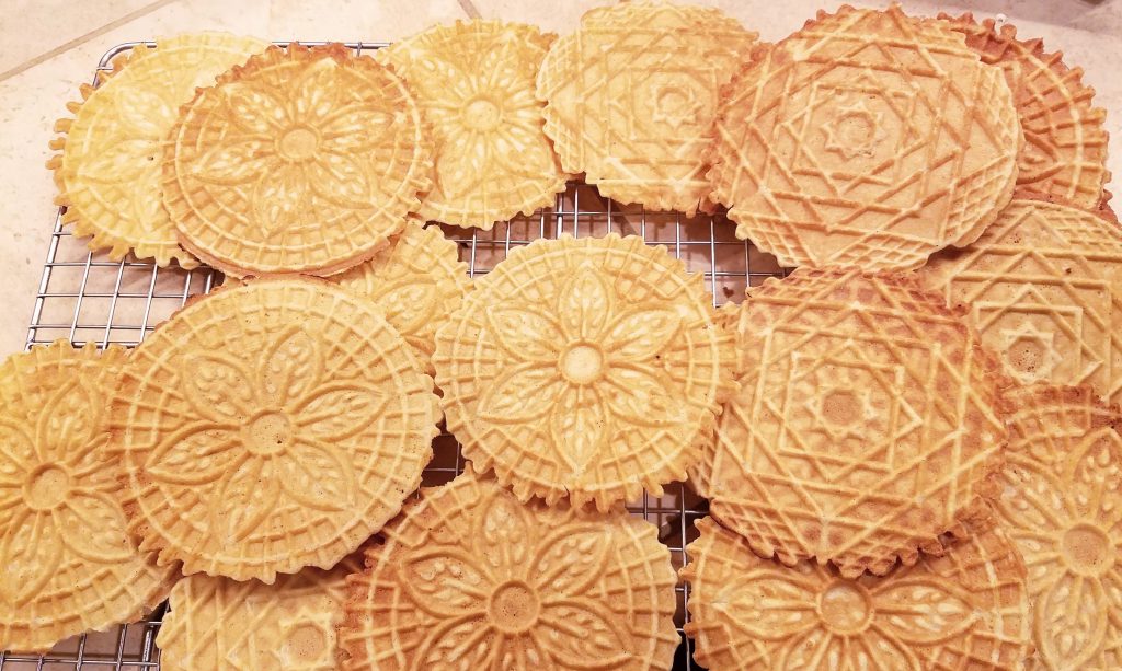 Cookies – Pizzelles Mini Vanilla – Gluten Free