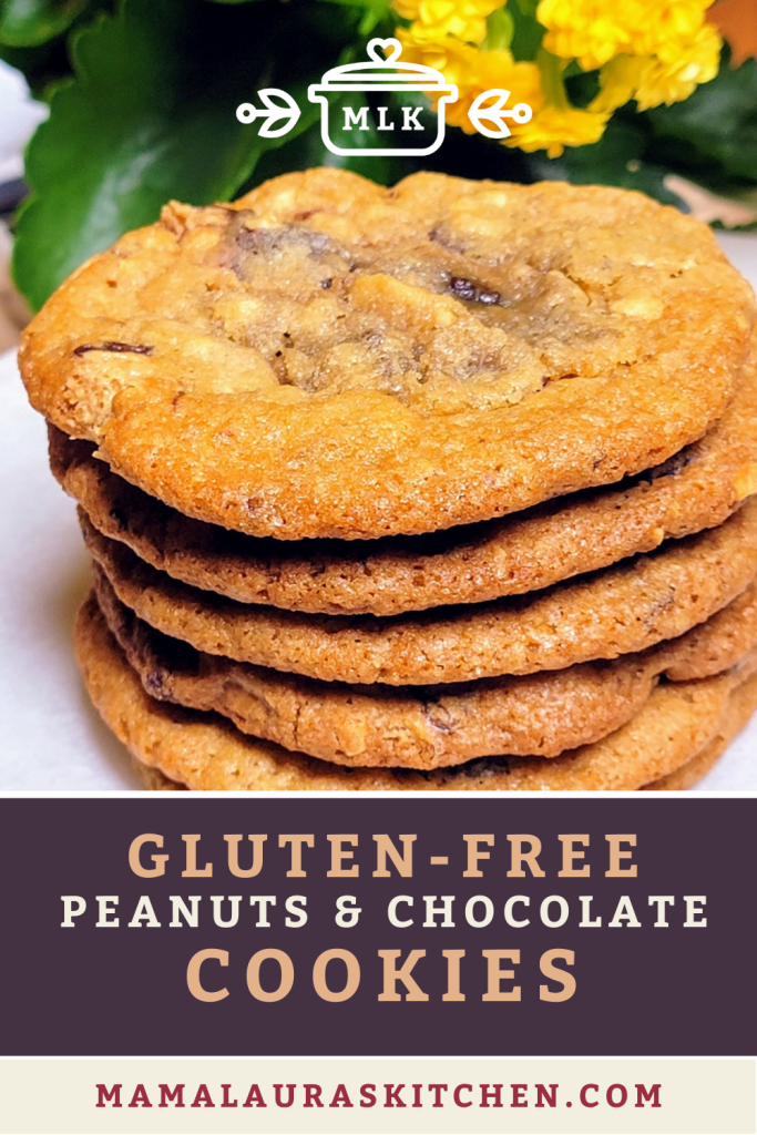 Gluten Free Peanuts and Chocolate Cookies | Mama Laura's Kitchen