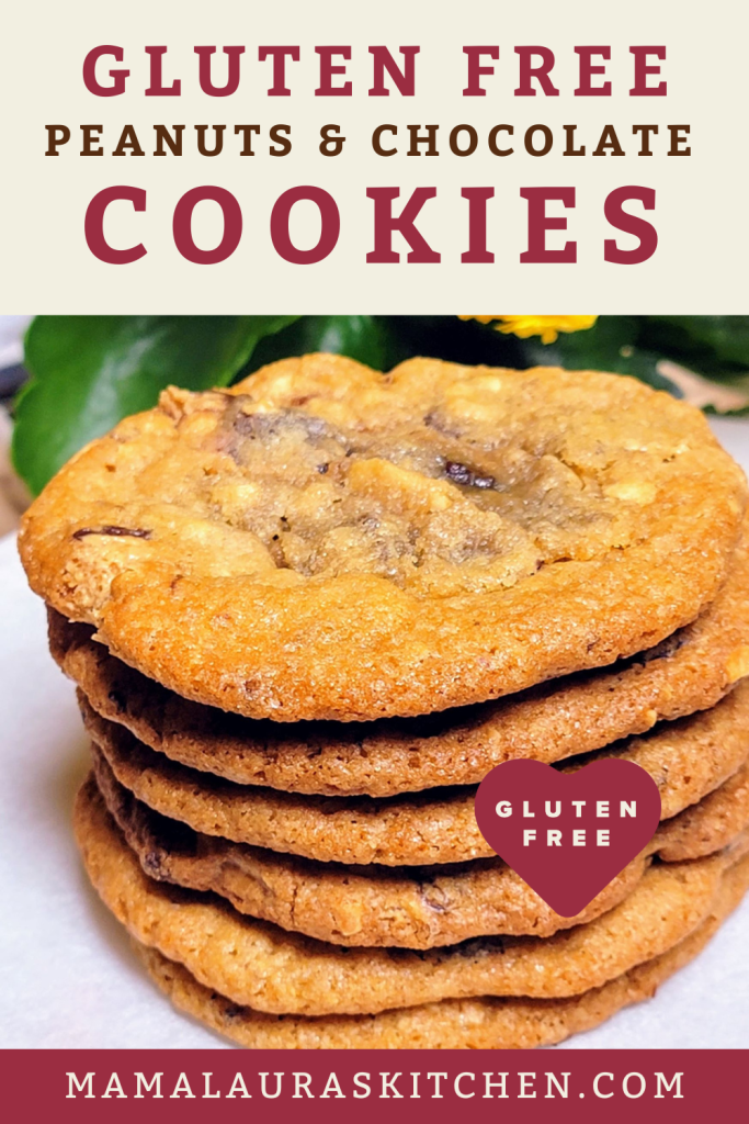 Gluten Free Peanuts and Chocolate Cookies | Mama Laura's Kitchen