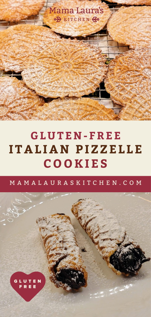 Gluten Free Italian Pizzelle Cookies - Mama Laura's Kitchen