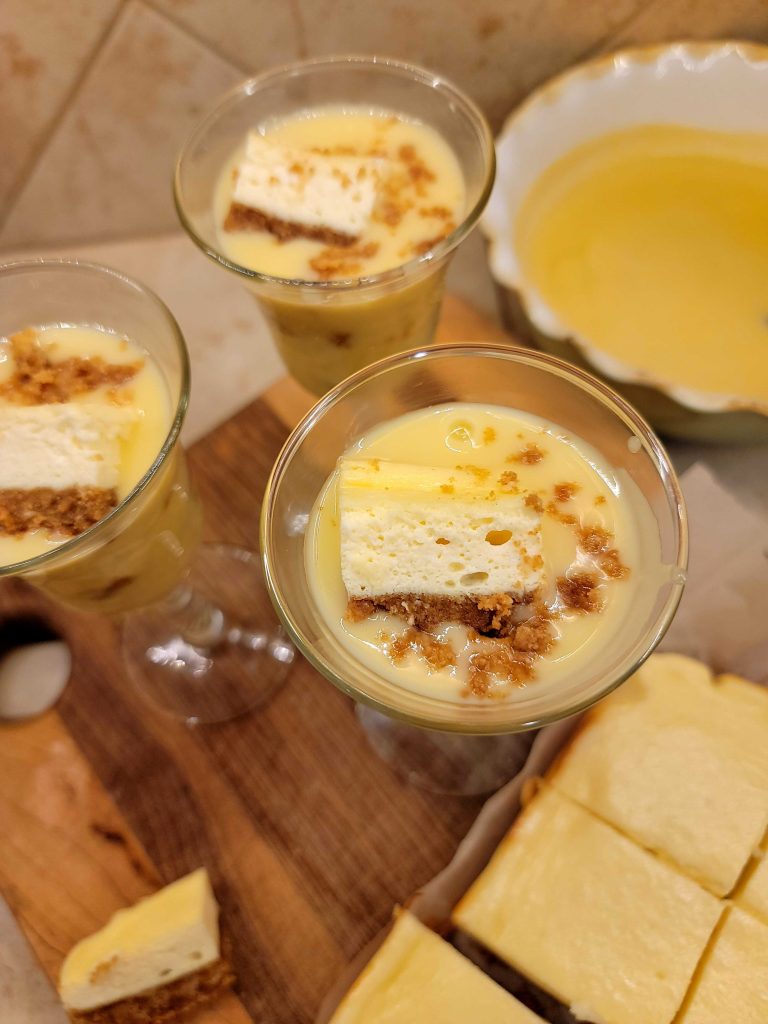Creamy Lemon Curd Panna Cotta (Gluten Free) 