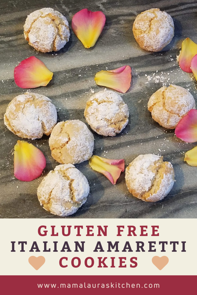 Mama Laura's Kitchen Italian Amaretti Cookies (Gluten Free)