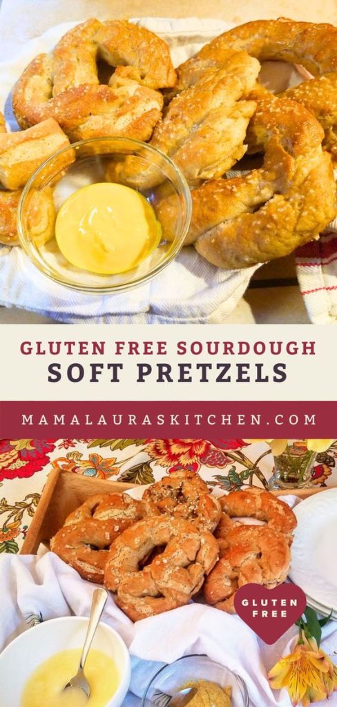 Gluten Free Sourdough Soft Pretzels | Mama Laura's Kitchen