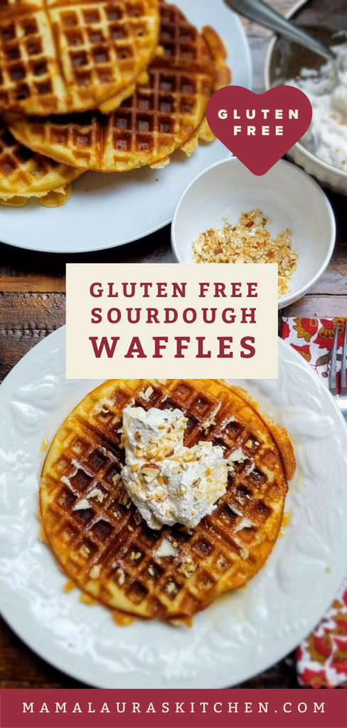 Gluten Free Sourdough Waffles | Mama Laura's Kitchen