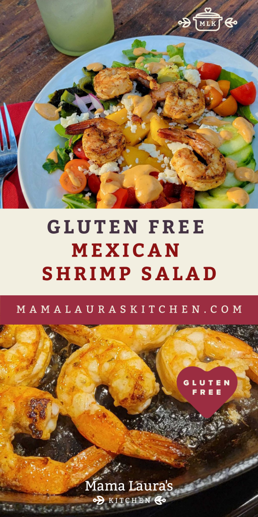 Mexican Shrimp Salad (Gluten Free)