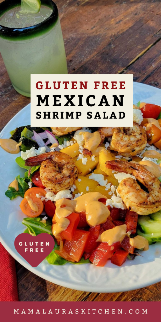 Mexican Shrimp Salad (Gluten Free)