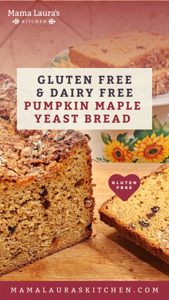 Pumpkin Maple Yeast Bread | Mama Laura's Kitchen