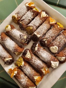 Gluten Free Cannoli with Two Fillings