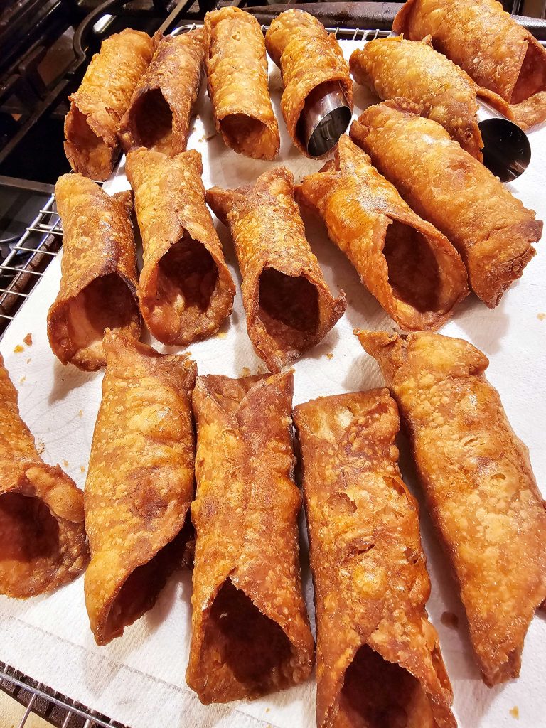 Gluten Free Cannoli