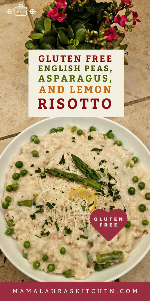 English Peas, Asparagus, and Lemon Risotto