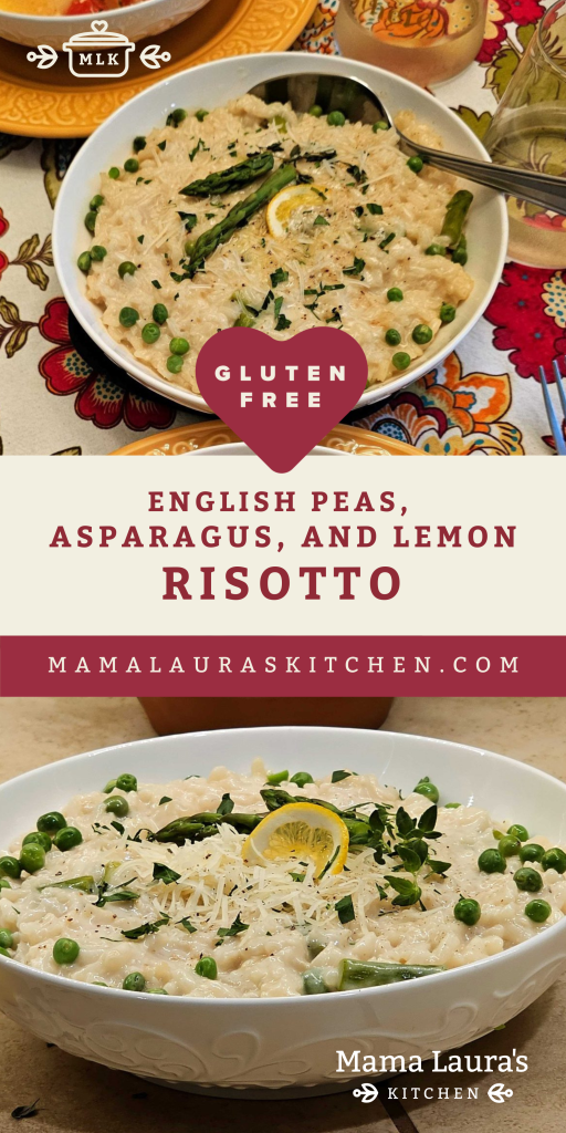 English Peas, Asparagus, and Lemon Risotto